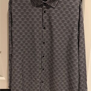 Karl Lagerfeld Monochrome Patterned Shirt